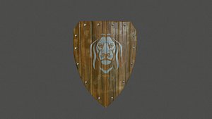 Wooden shield
