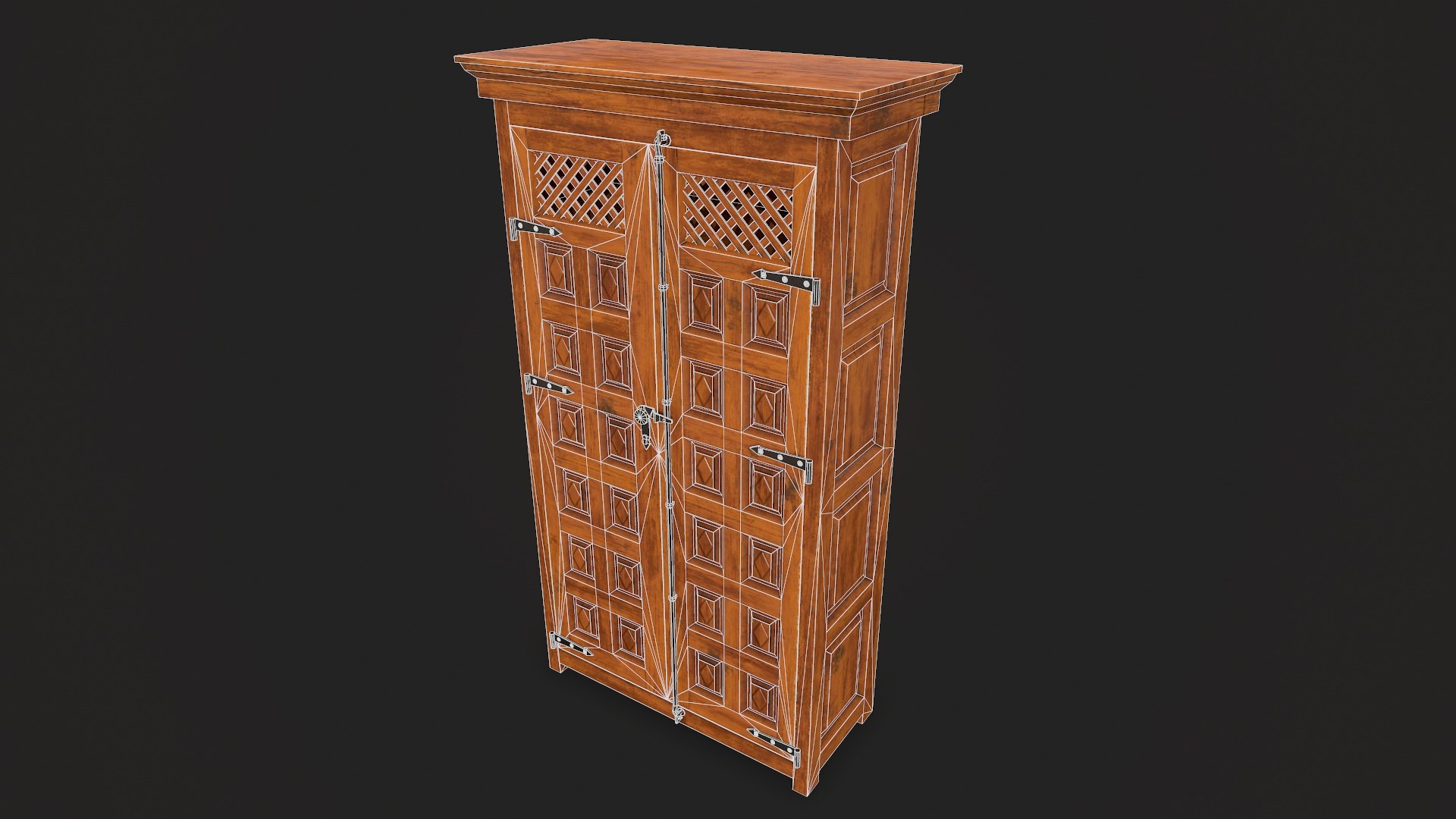 3D Cupboard Door Pbr Model - TurboSquid 1487830