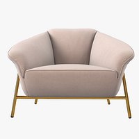 Ulivi Salotti Dora luxury Armchair v2