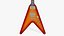 gibson flying v 3d model