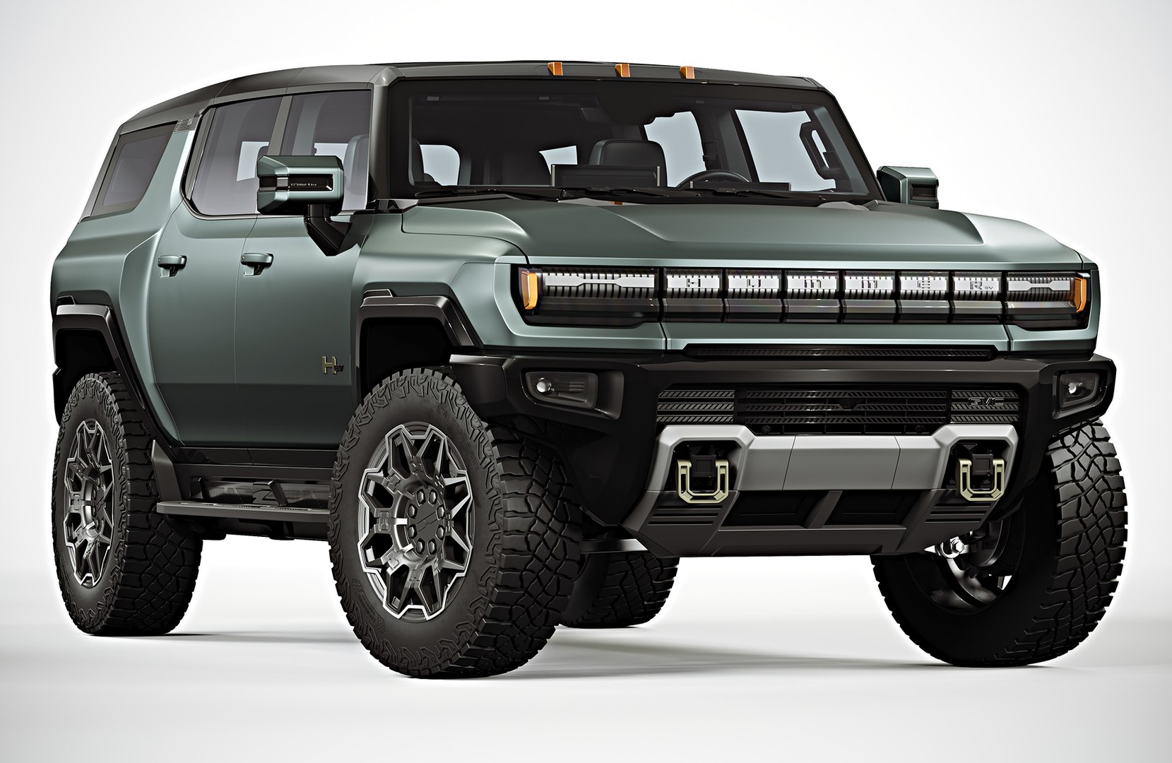 2024 GMC悍马电动SUV3D模型- TurboSquid 1774767