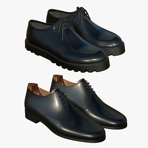 Leather Shoes Realistic V3
