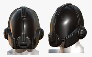 3D gas mask helmet