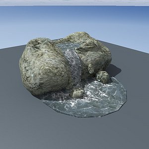 Rock 3 Waterfall