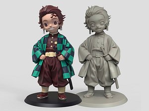 Demon Slayer - Tanjiro Kamado 3D model