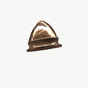 3D Ancient Helmet Negau 3D Model Game Ready PBR Low Poly