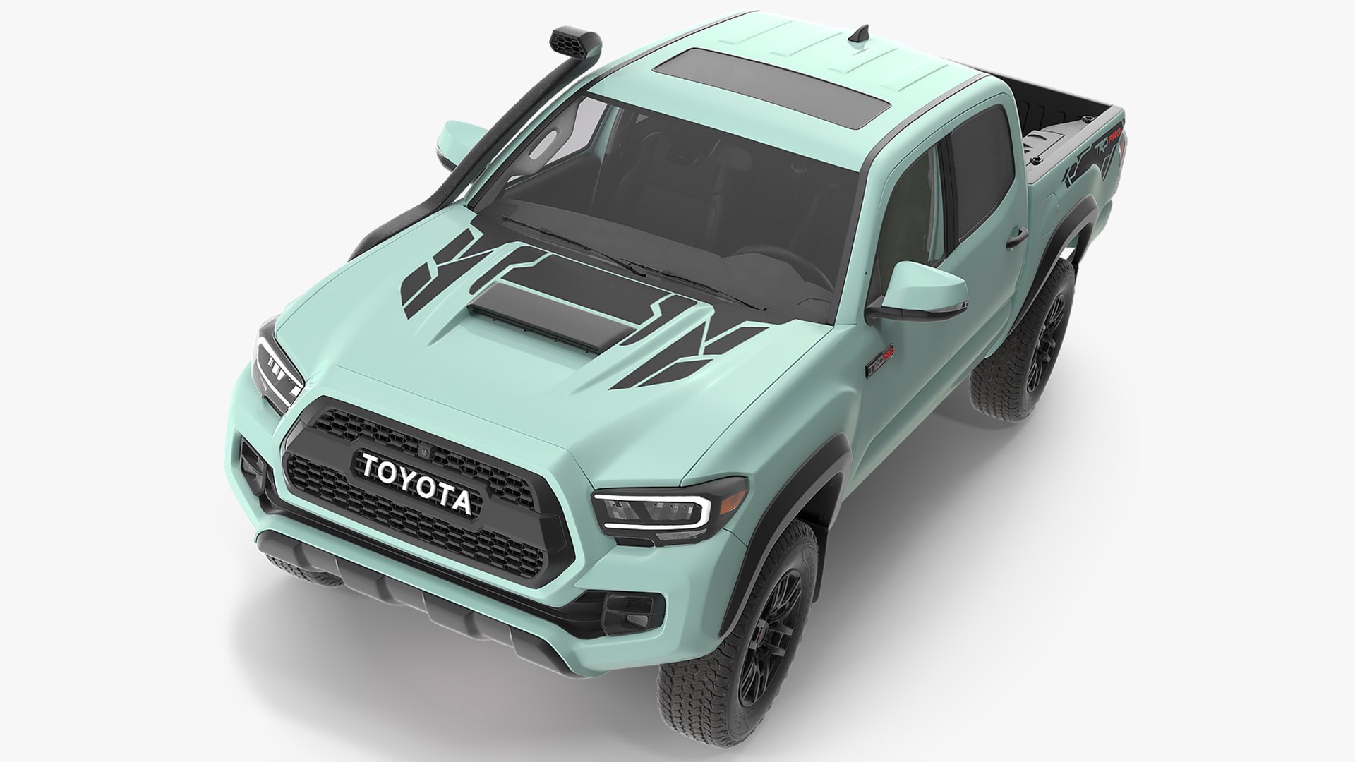 Toyota Tacoma TRD Pro Lunar Rock 2021 3D model preview