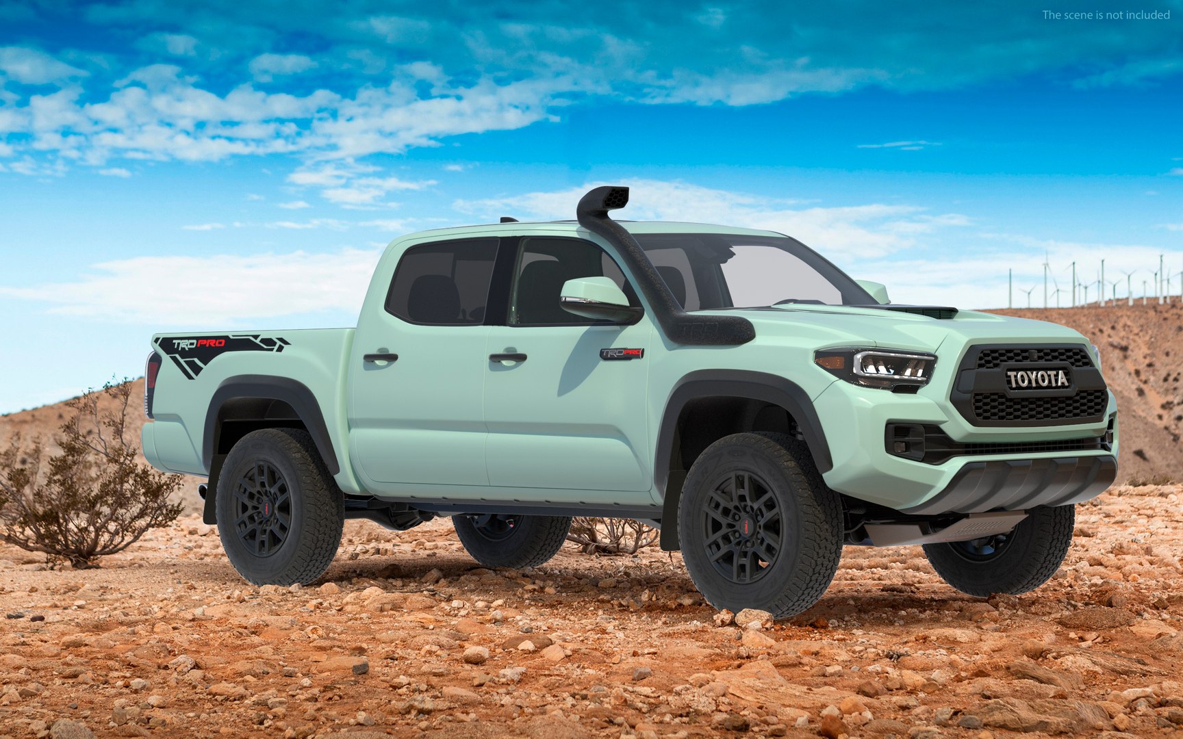 3D model Toyota Tacoma TRD Pro Lunar Rock 2021 - TurboSquid 1745389