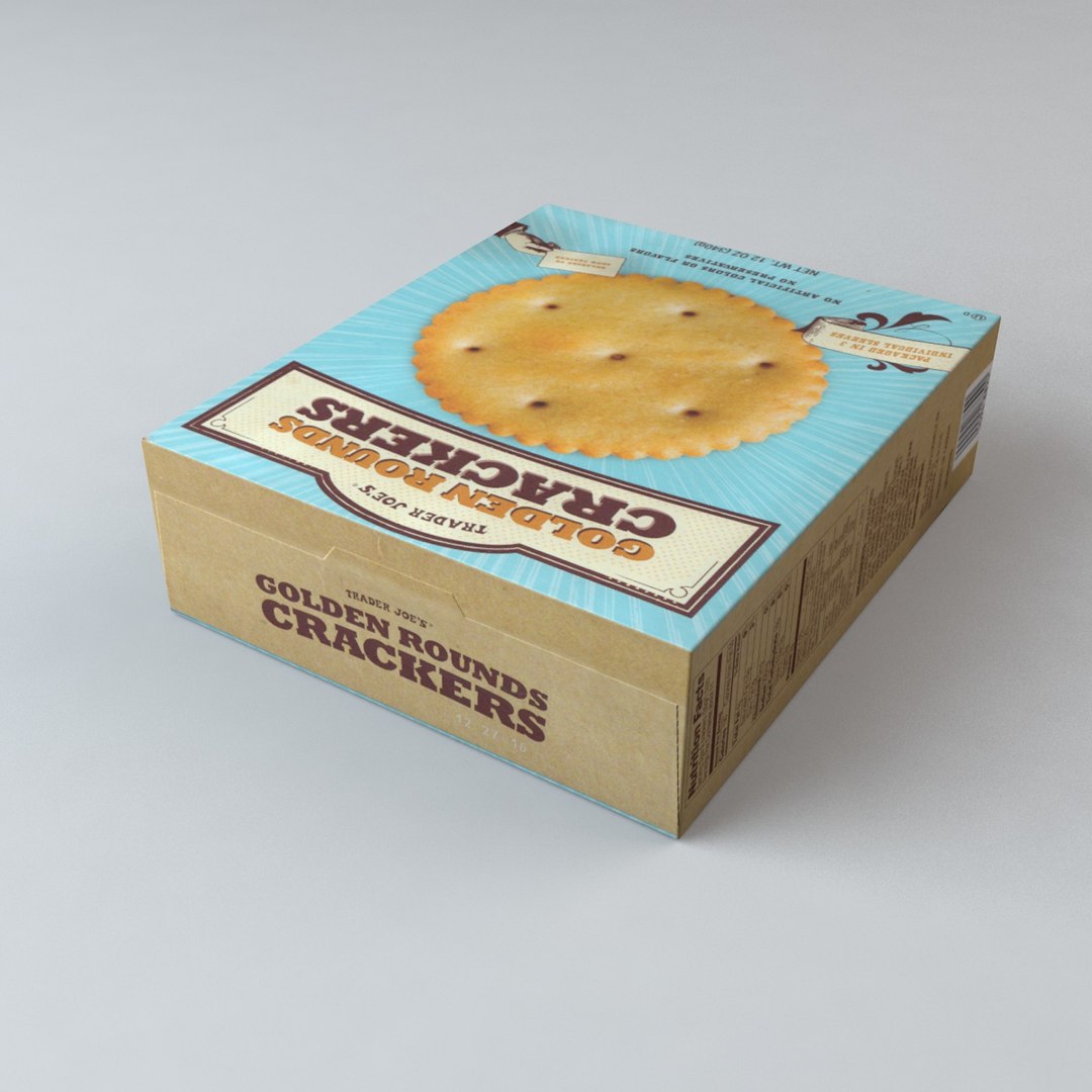 3d Box Golden Crackers