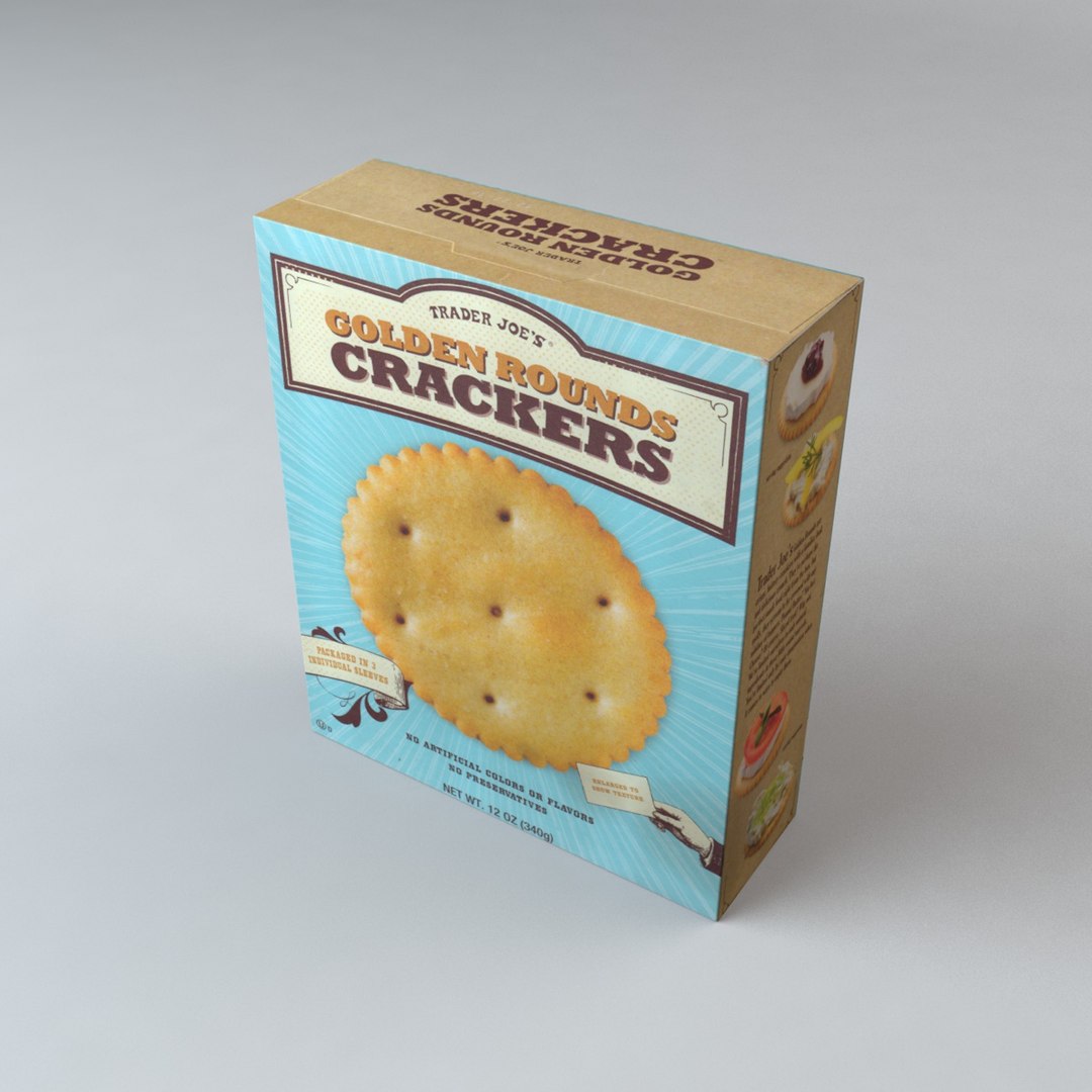3d Box Golden Crackers