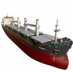 bulk carrier 3D