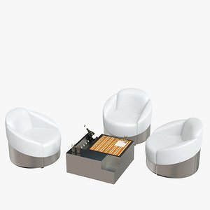 Astrea chair & table set