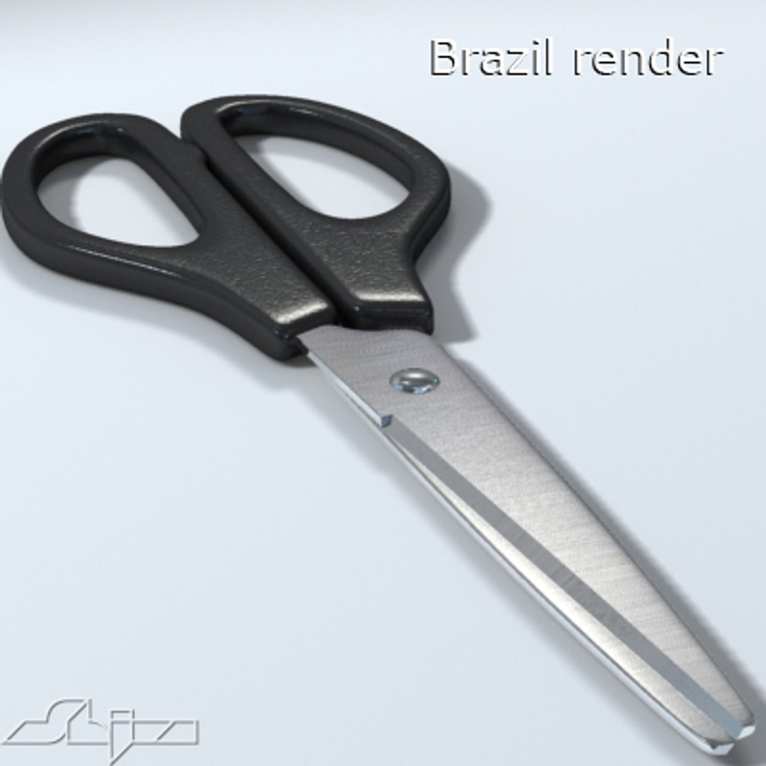 3d Model Scissors