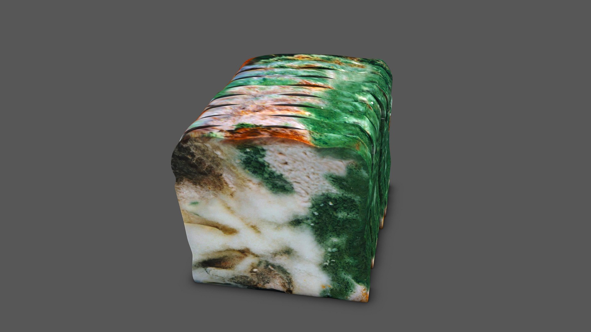 Mould On Bread 3D Model - TurboSquid 1787945
