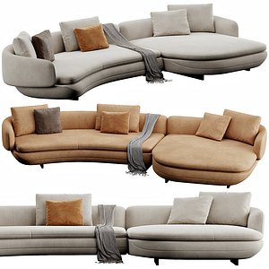 3D Minotti Vivienne model