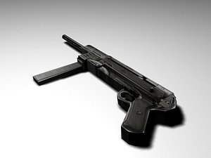 3ds max gun