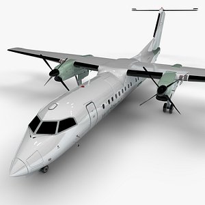 3D model Wideroe Bombardier De Havilland Canada DHC-8 Q300 Dash 8 L1696