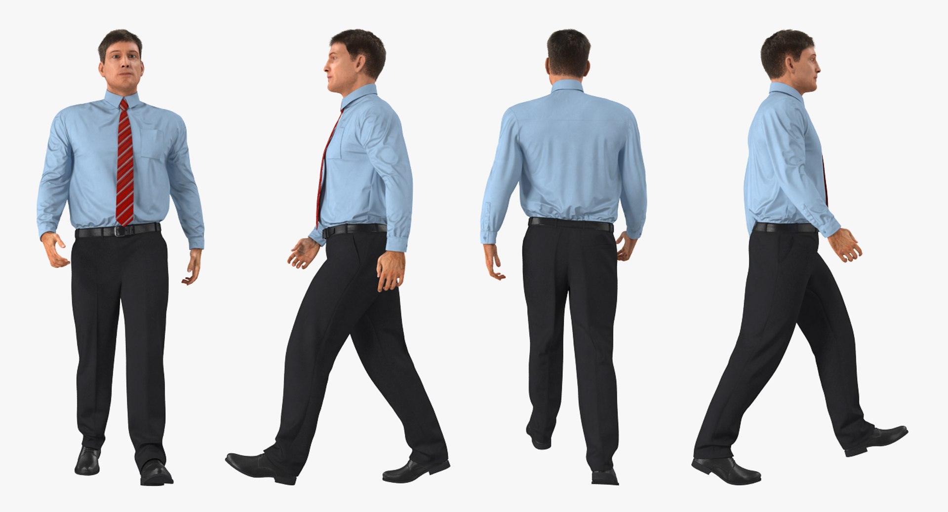 Office Worker Rigged Max