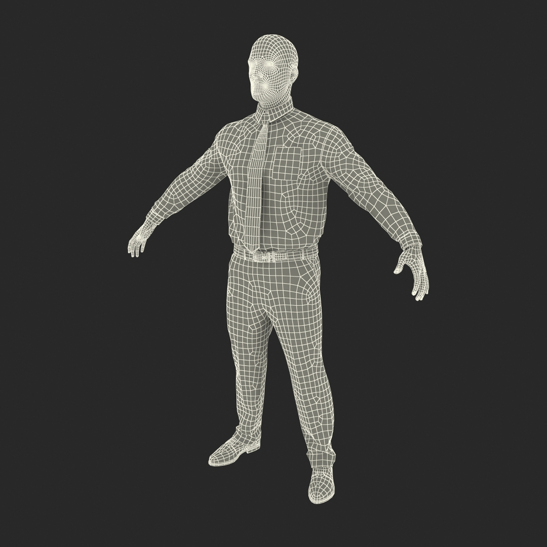 Office Worker Rigged Max