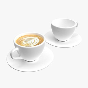 Coffee Cups 3D