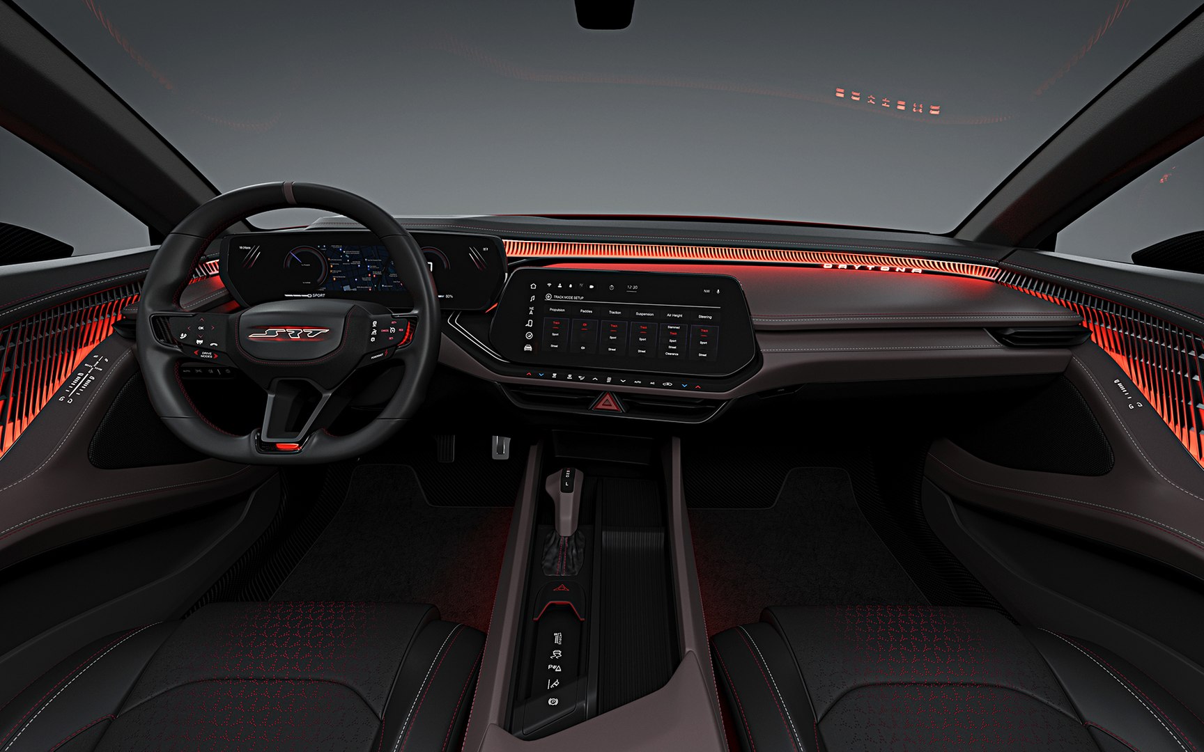 3D 2024 Dodge Charger Daytona SRT Concept Red - TurboSquid 2073224