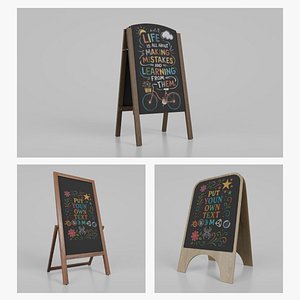 Customizable Essential Chalkboard Signs