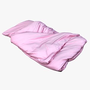 bedclothes settings 3D model