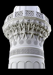 mucarnas tower 3D model