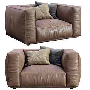 3D model marechiaro armchair arflex