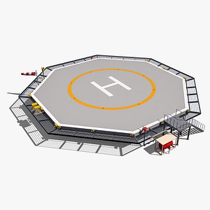 Octagonal Heliport