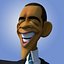 Barack Obama Caricature Model