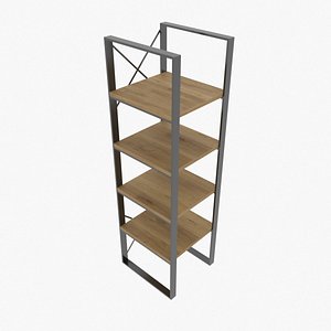 Industrial Style Bookshelf