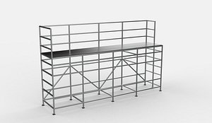 scaffolding system 01 3D model 3D model
