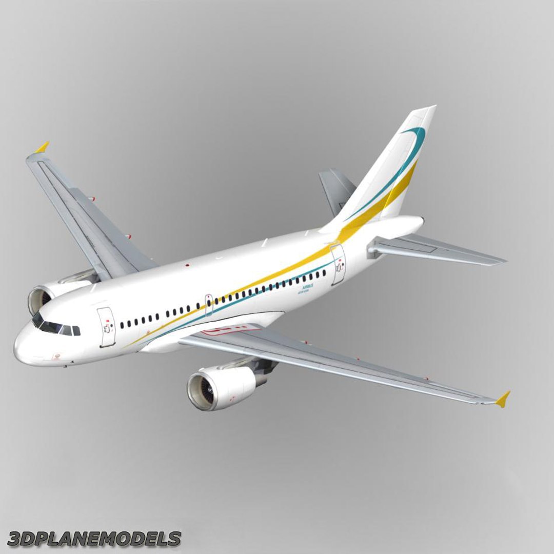 Airbus A318 Private A 318 3d Model