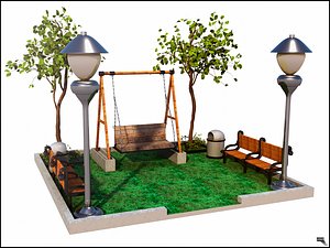 Swing Cartoon