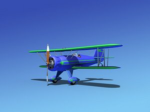 3d waco ymf-5 ymf model