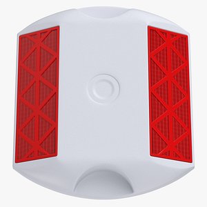 Road Stud White 01 02 and 03