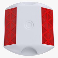 Road Stud White 01 02 and 03