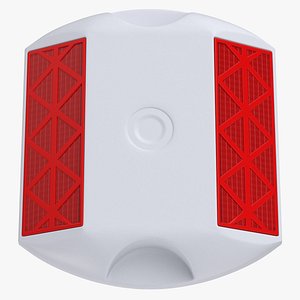 Road Stud White 01 02 and 03