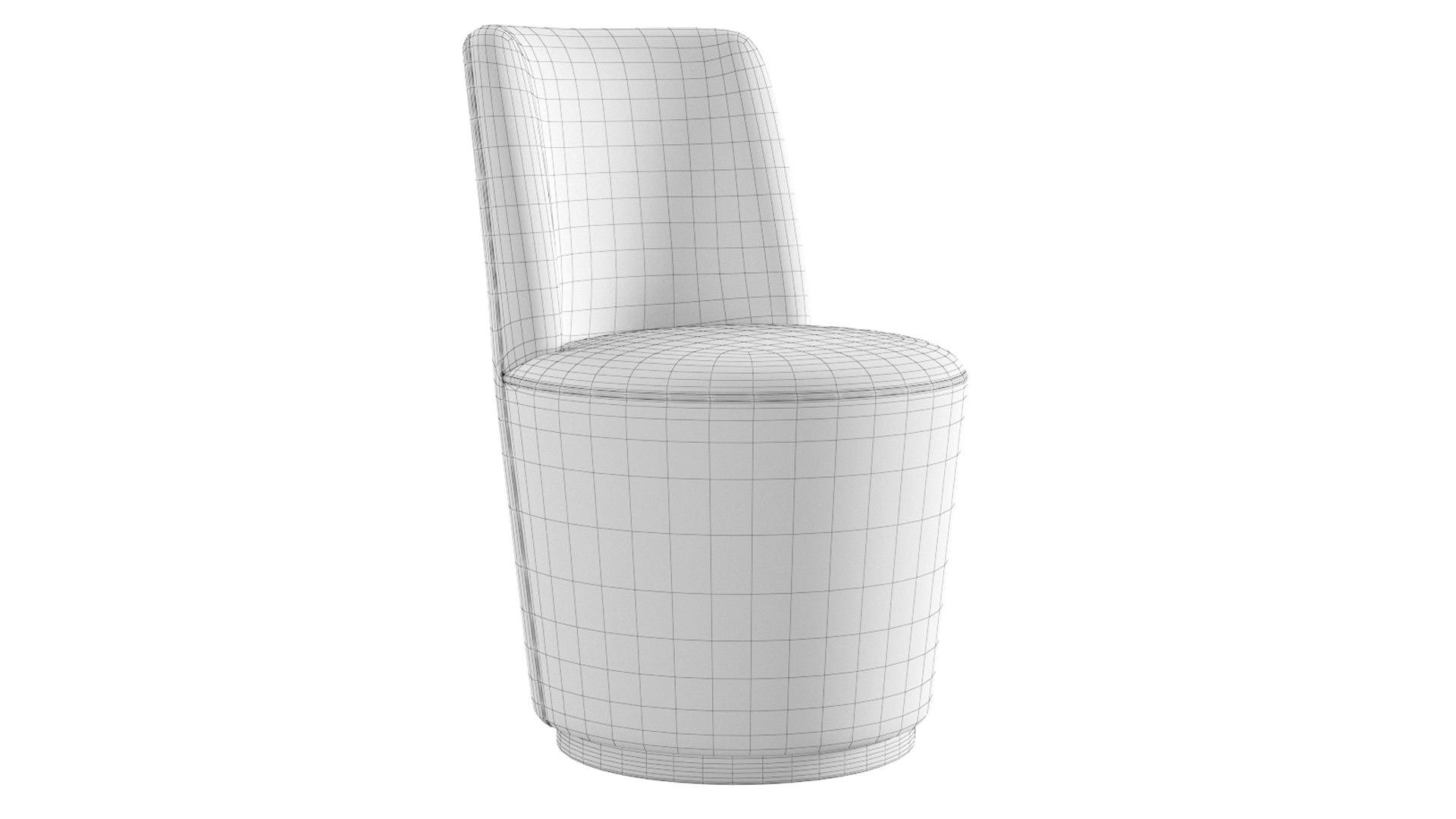 Crate And Barrel Ofelia Swivel Dining Chair Model TurboSquid 1800226