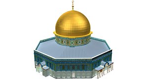 3D al aqsa mosque