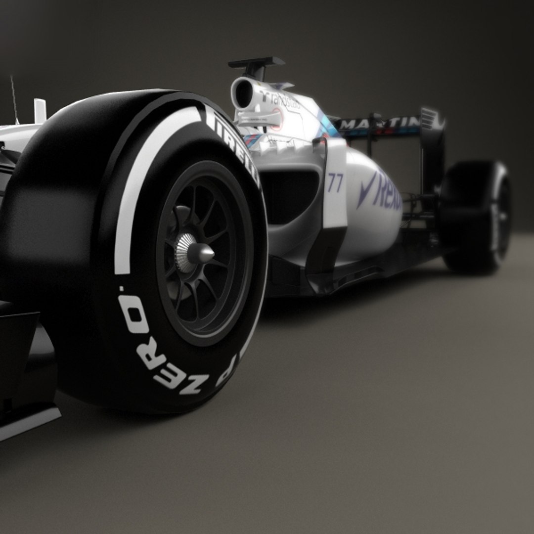 Williams fw38 fw 3D model - TurboSquid 1334675
