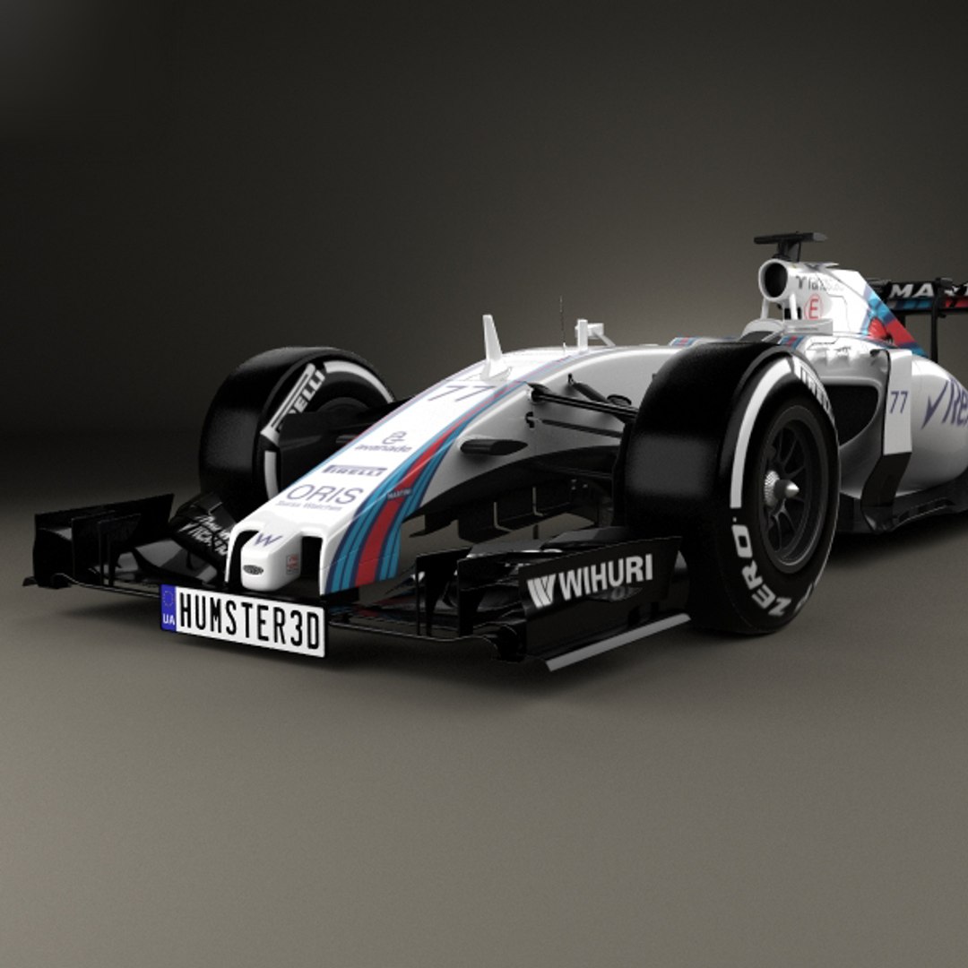 Williams fw38 fw 3D model - TurboSquid 1334675