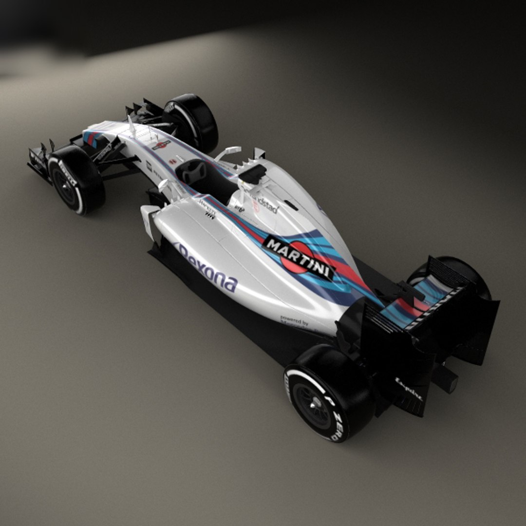 Williams fw38 fw 3D model - TurboSquid 1334675