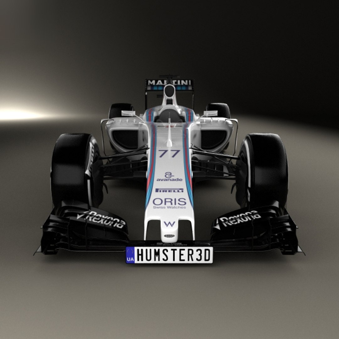 Williams fw38 fw 3D model - TurboSquid 1334675