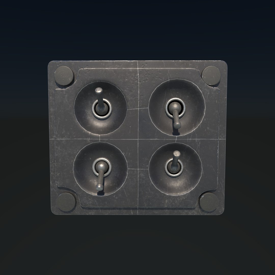 Quad Switche 3D Model 3D Model - TurboSquid 2353405