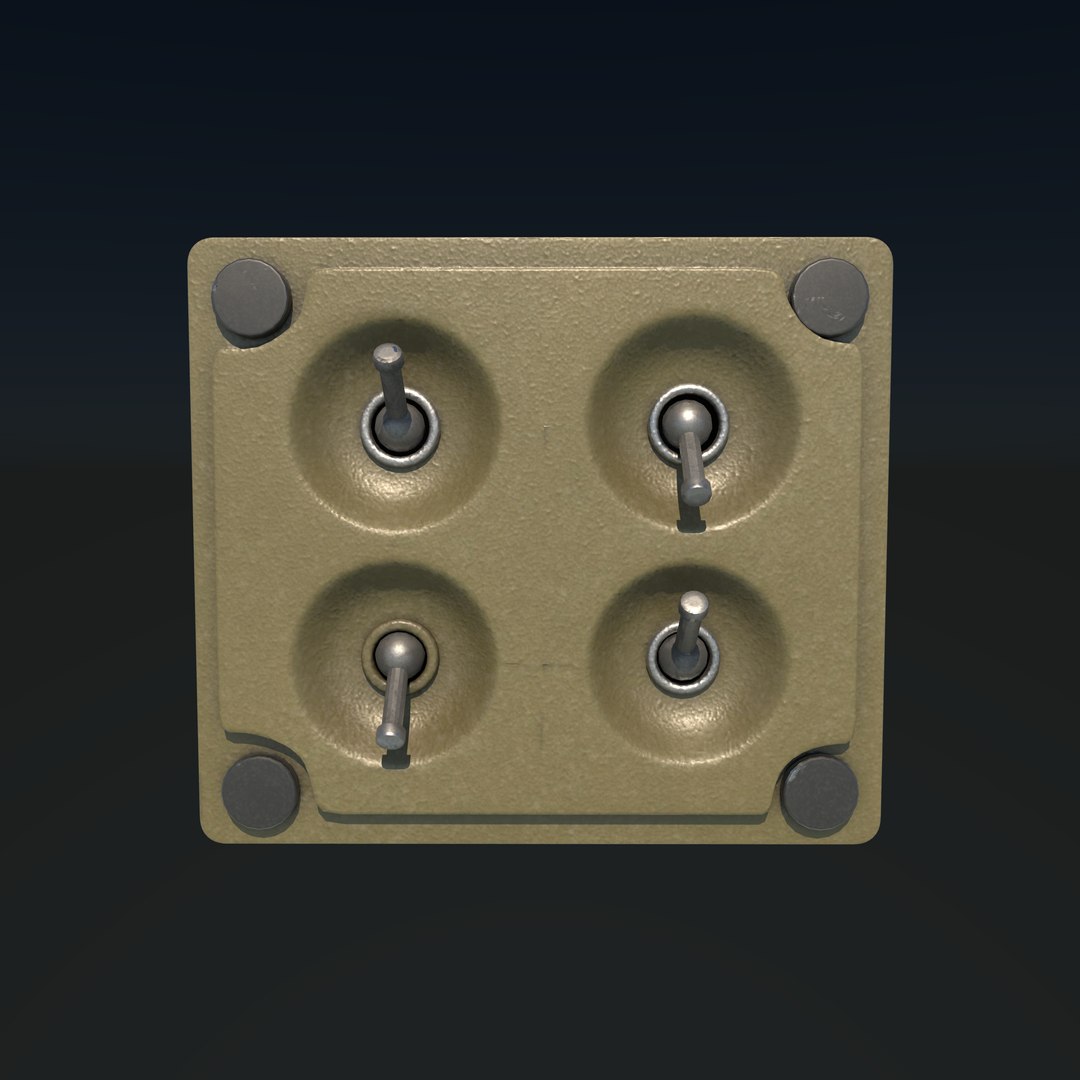 Quad Switche 3D Model 3D Model - TurboSquid 2353405