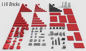 116 Lego Bricks