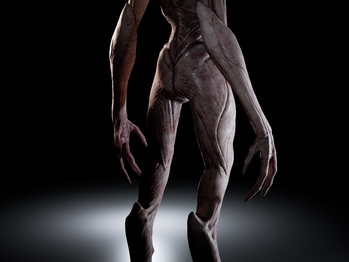 3D Alien Creature Model - TurboSquid 2341581