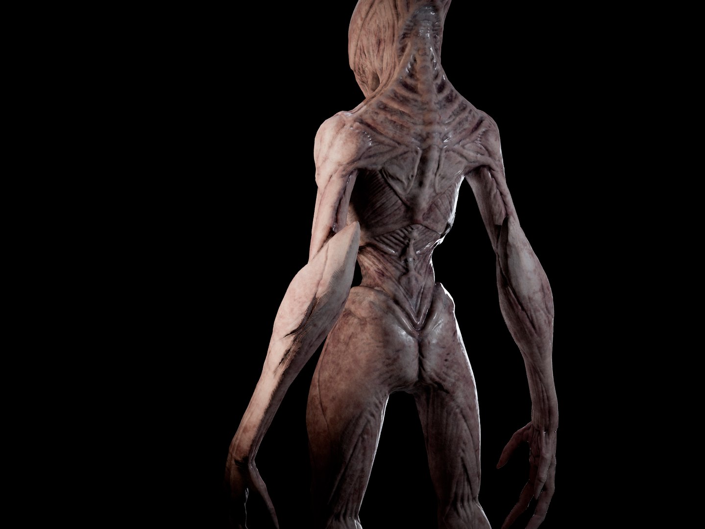 3D Alien Creature Model - TurboSquid 2341581